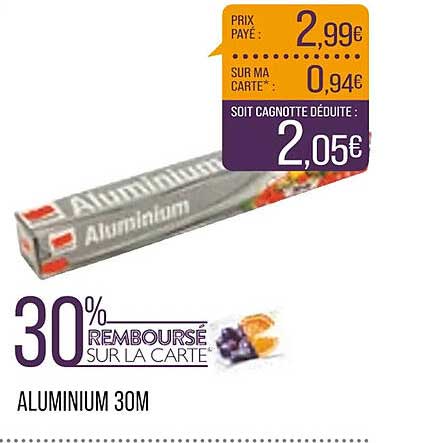 aluminium 30m