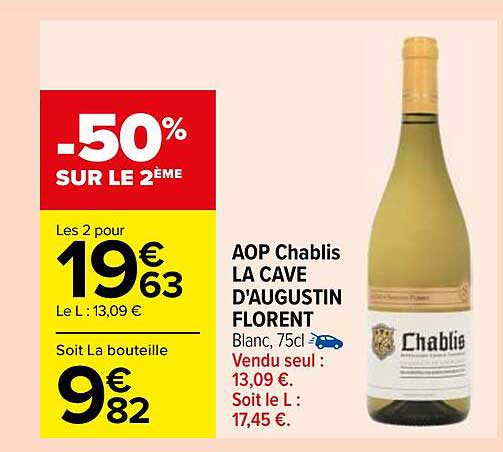 aop chablis la cave d'augustin florent