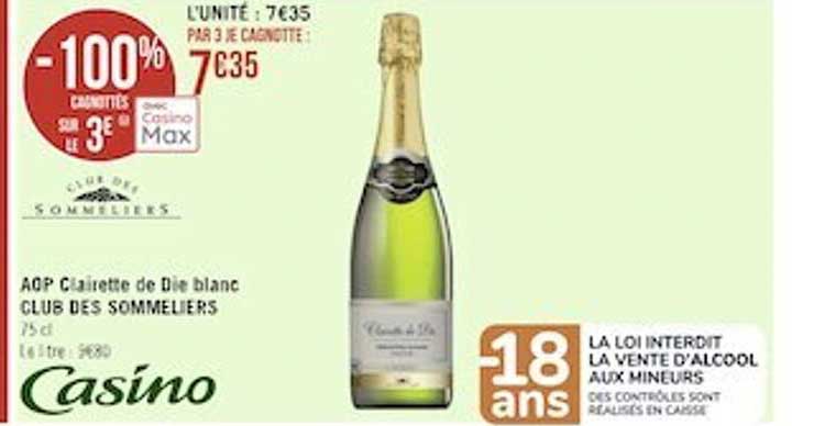 aop clairette de die blanc club des sommeliers