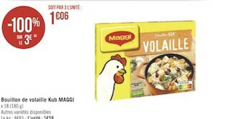 Bouillon De Volaille Kub Maggi