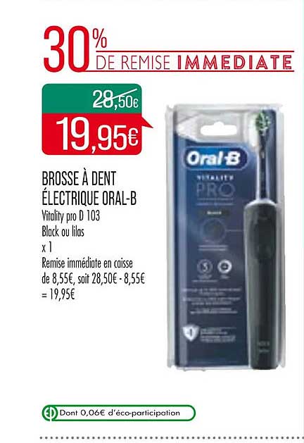 brosse à dent électrique oral-b