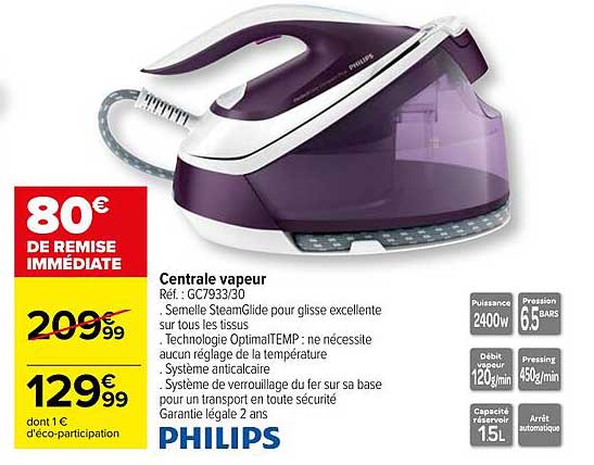 Central Vapeur Philips
