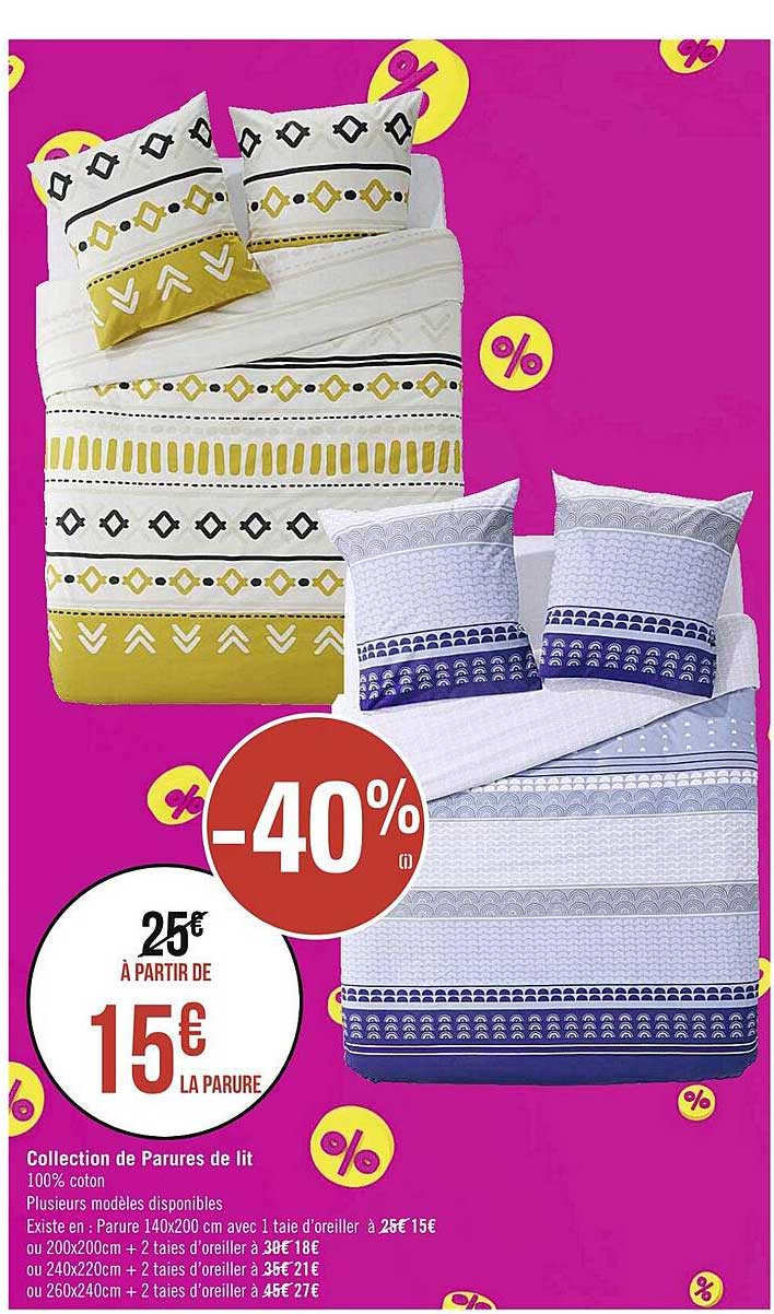 Collection De Parures De Lit