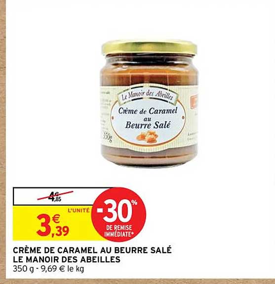 crème de caramel au beurre salé le manoir des abeilles