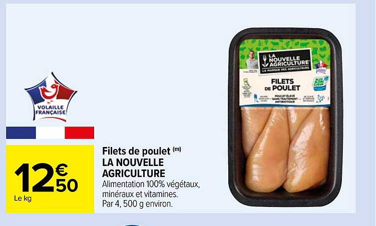 filets de poulet la nouvelle agriculture
