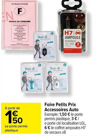 foire petits prix accessoires auto