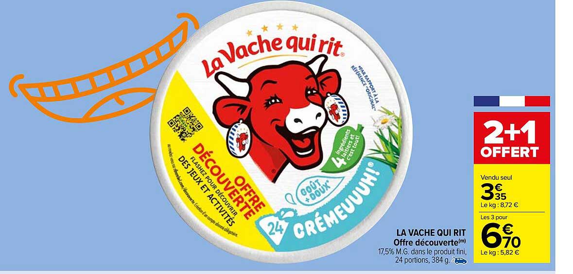 la vache qui rit offre découverte