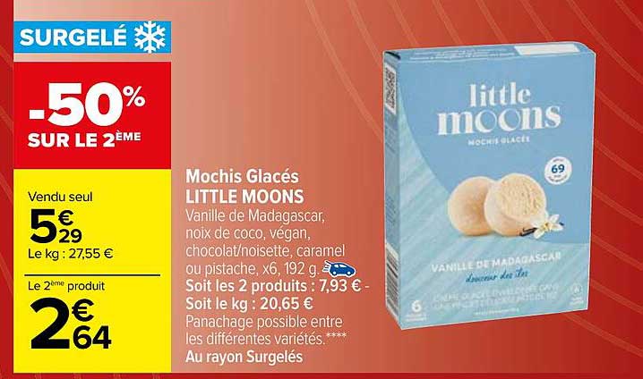 mochis glacés little moons