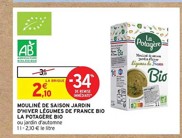 mouliné de saison jardin d'hiver légumes de france bio la potagère bio