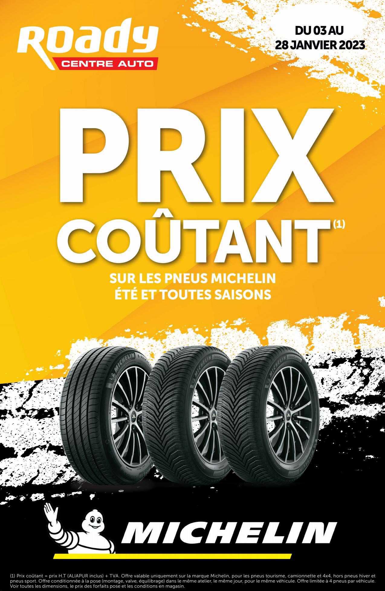 pneus michelin été et toutes saisons