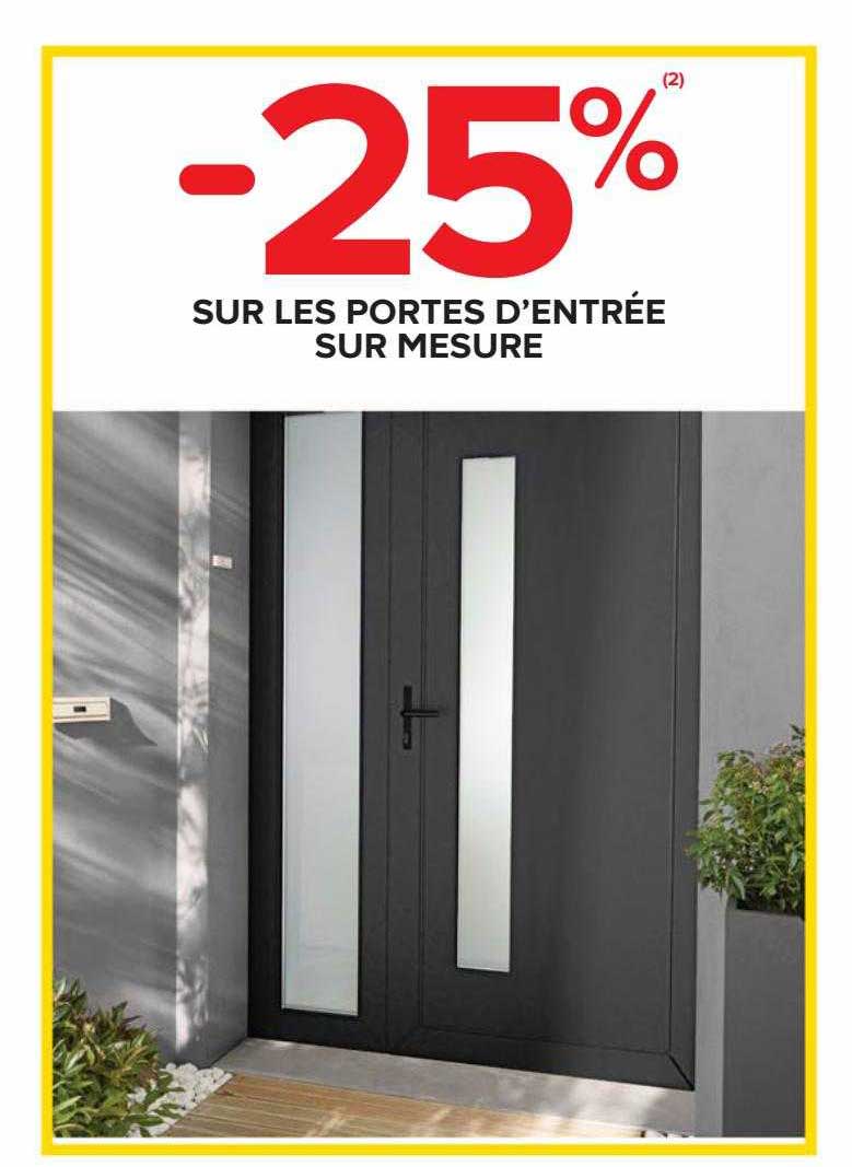 portes d'entrée sur mesure