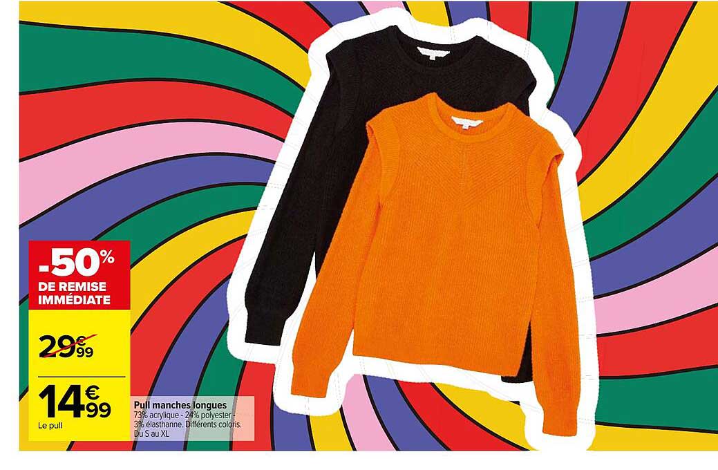 pull manches longues