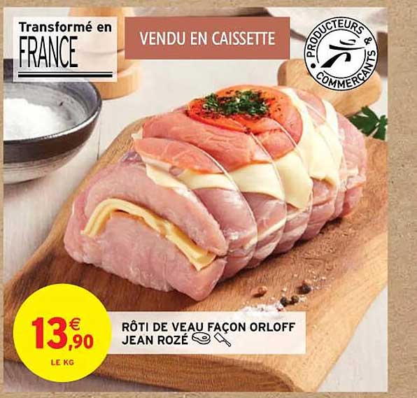 rôti de veau façon orloff jean rozé