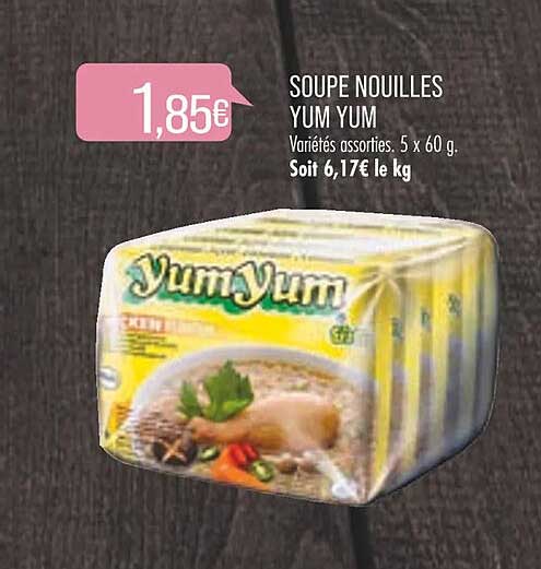 soupe nouilles yum yum