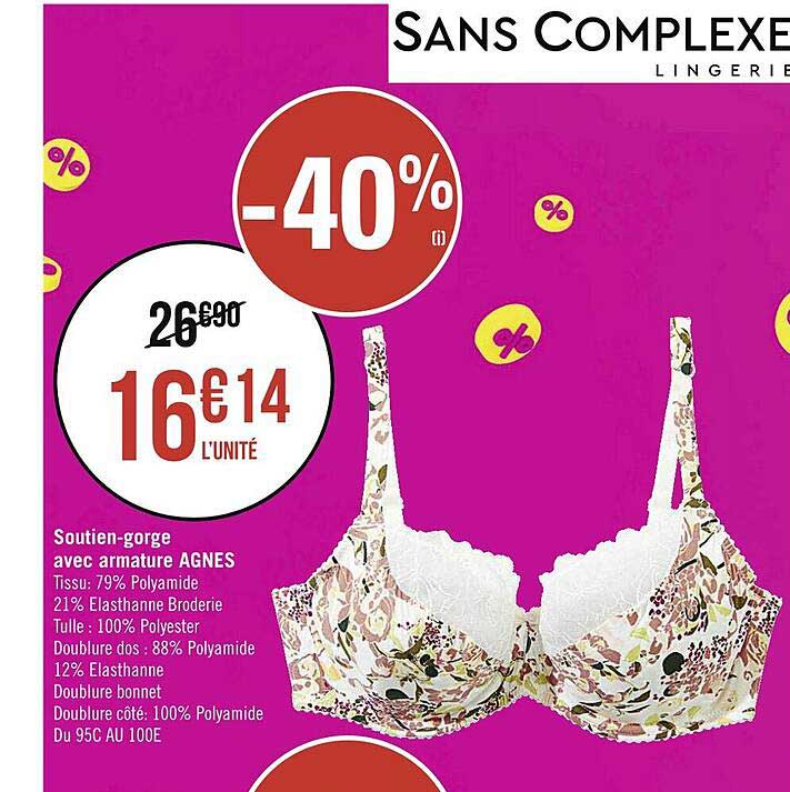 soutien-gorge avec armature agnès