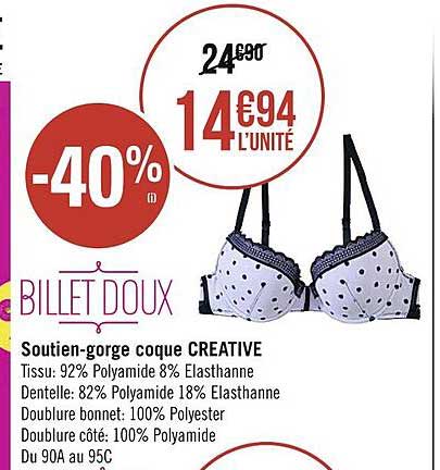 soutien-gorge coque créative billet doux