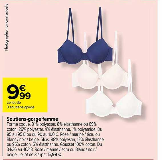 soutien-gorge femme