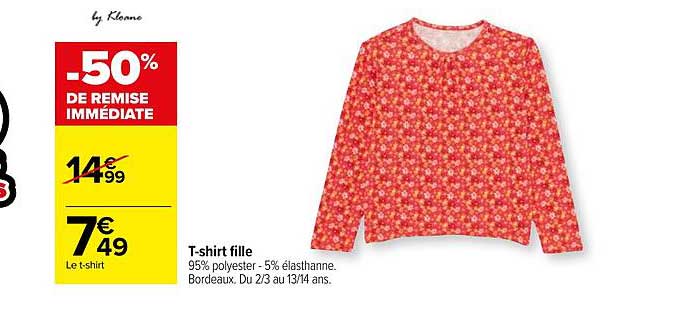 t-shirt fille