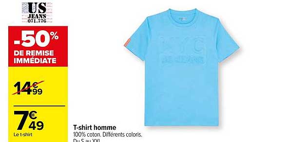 t-shirt homme