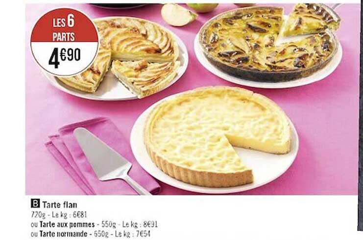 Tarte Flan Ou Tarte Aux Pommes Ou Tarte Normande
