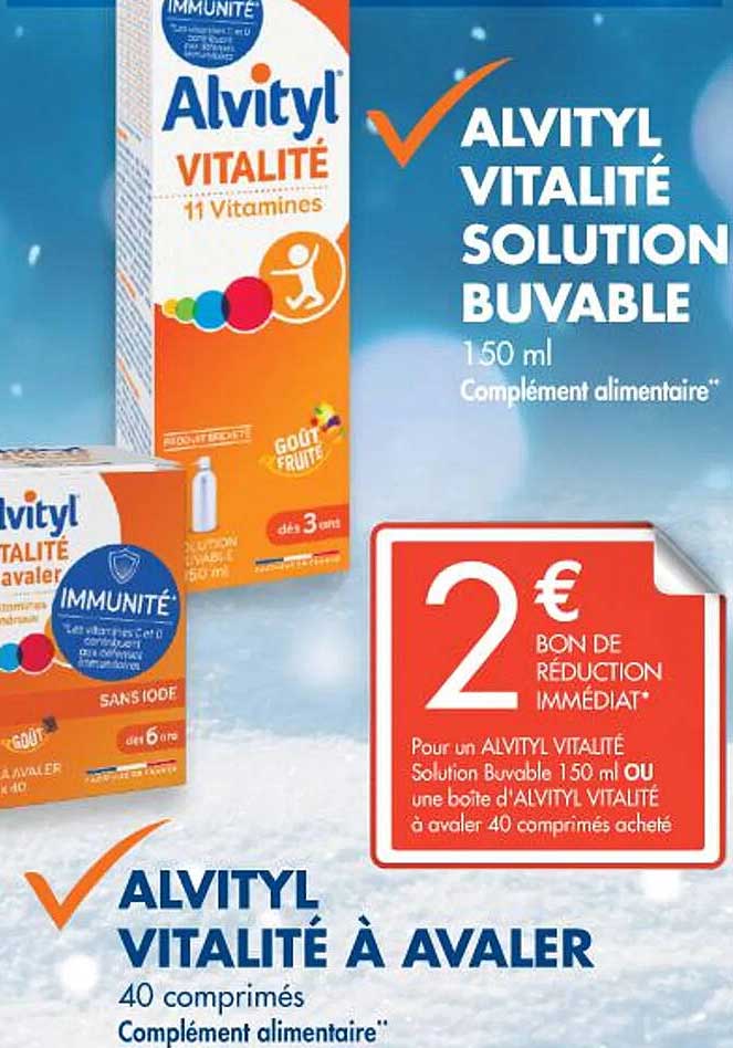 Alvityl Vitalité Solution Buvable