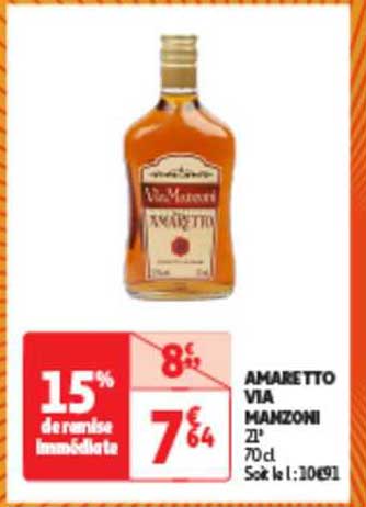 amaretto via manzoni