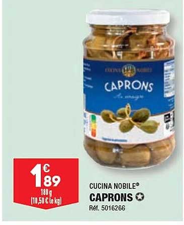 caprons cucina nobile