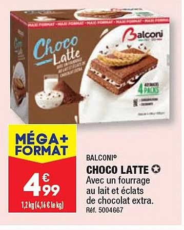 Choco Latte Balconi
