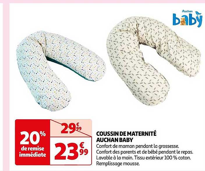 coussin de maternité auchan baby