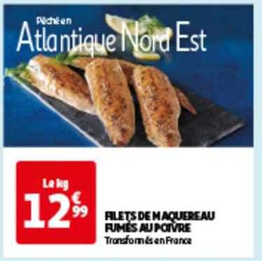 Filets De Maquereau Fumés Au Poivre