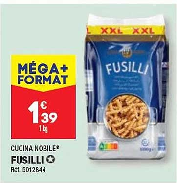 fusilli cucina nobile