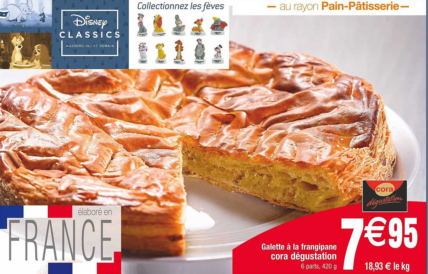 galette à la frangipane cora dégustation