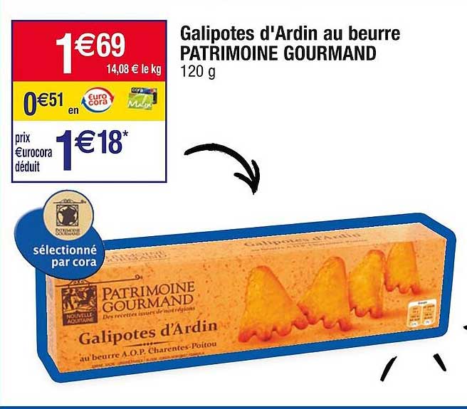 Galipotes D'ardin Au Beurre Patrimoine Gourmand