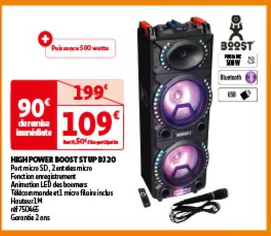 high power boost stupdj20