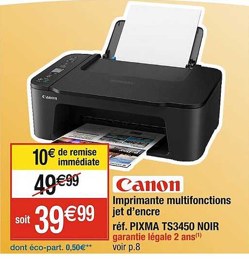 imprimante multifonctions jet d'encre canon