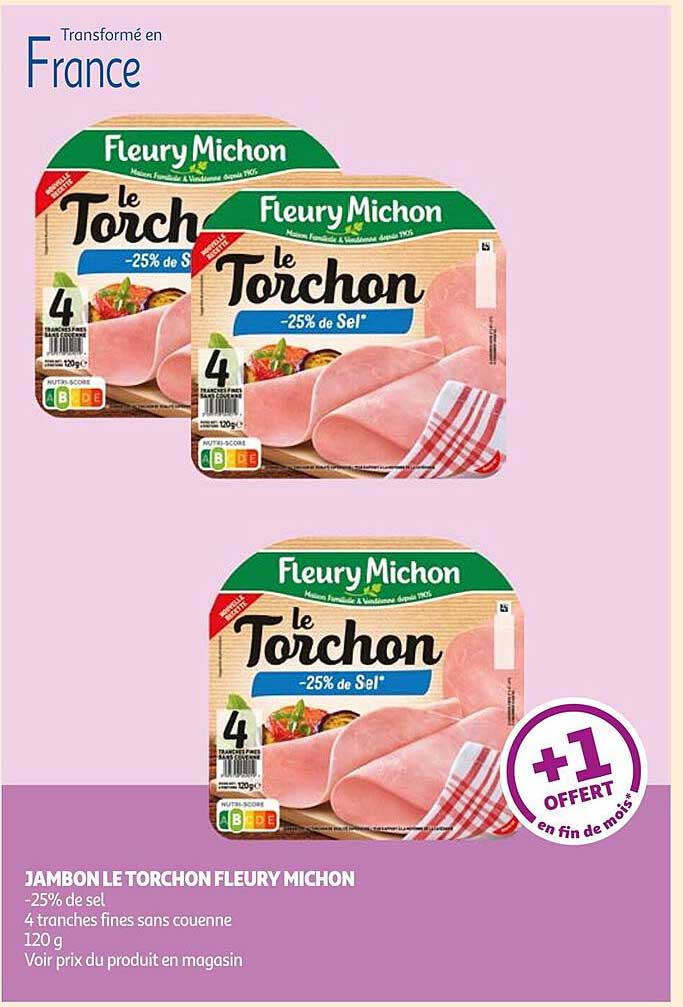 jambon le torchon fleury michon