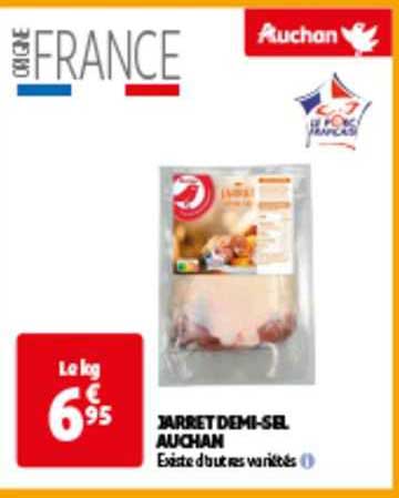 jarret demi-sel auchan