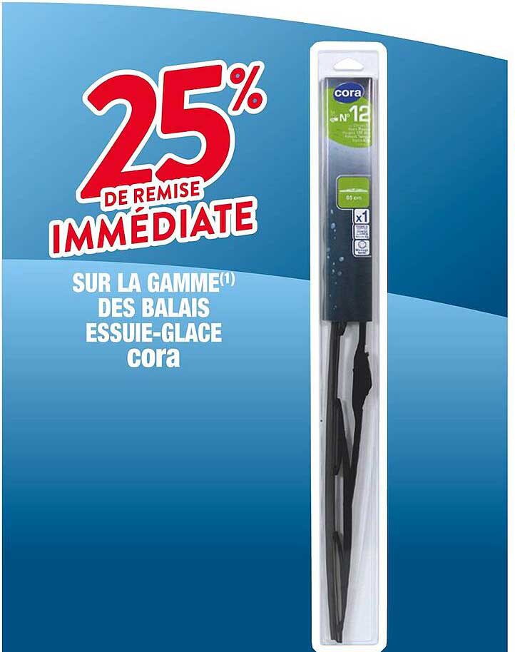 la gamme des balais essuie-glace cora