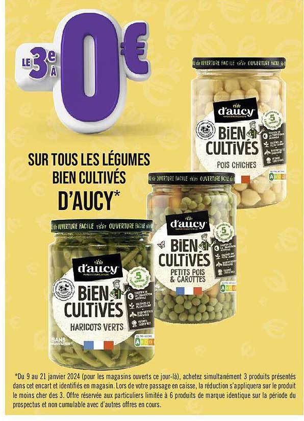légumes bien cultivés d'aucy