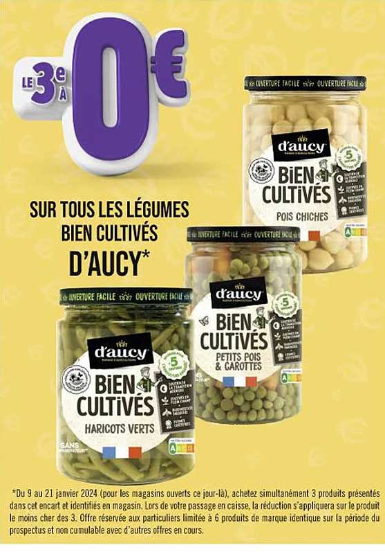 les légumes bien cultivés d'aucy