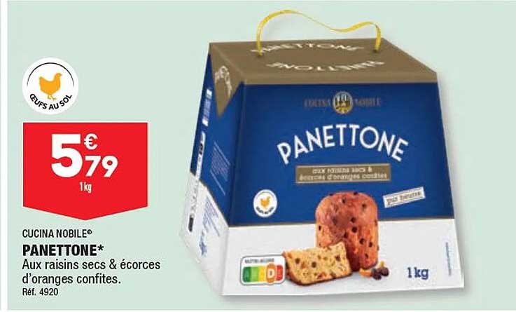 panettone cucina nobile