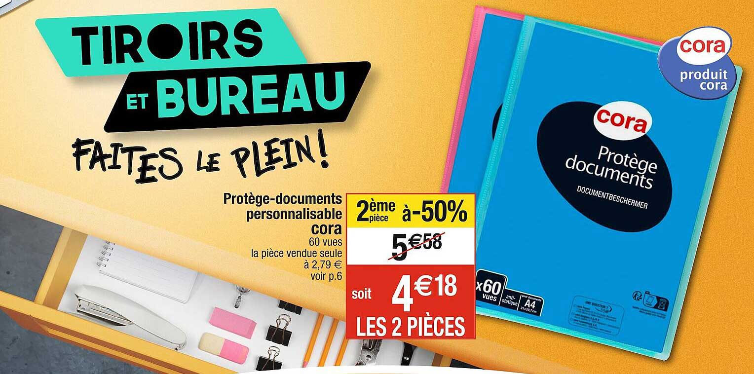 protège-documents personnalisable cora