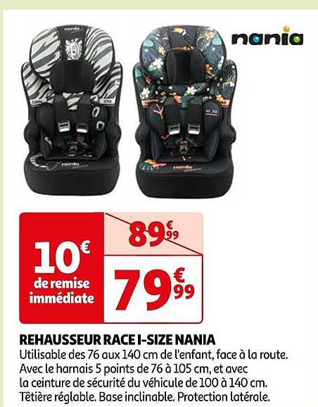 réhausseur rave i-size nania