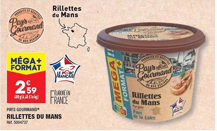 Rillettes Du Mans Pays Gourmand