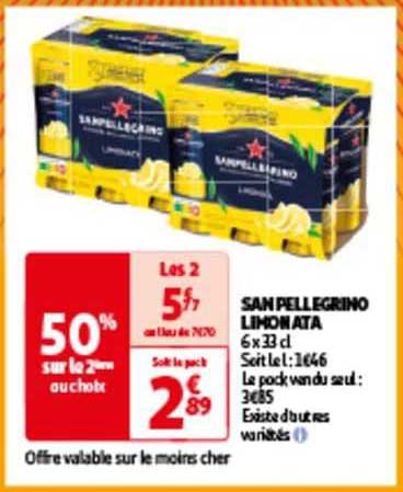 san pellegrino limonata
