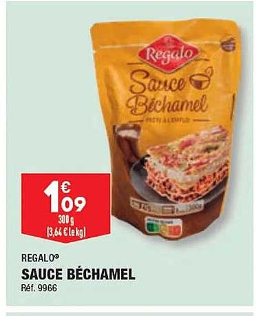 Sauce Béchamel Regalo