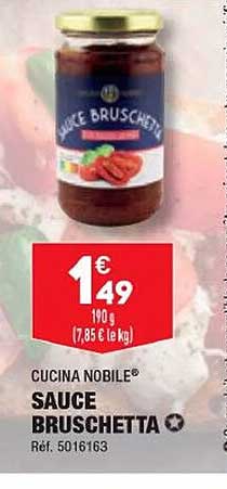 sauce bruschetta sauce cucina nobile