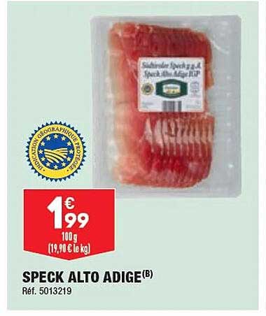speck alto adige