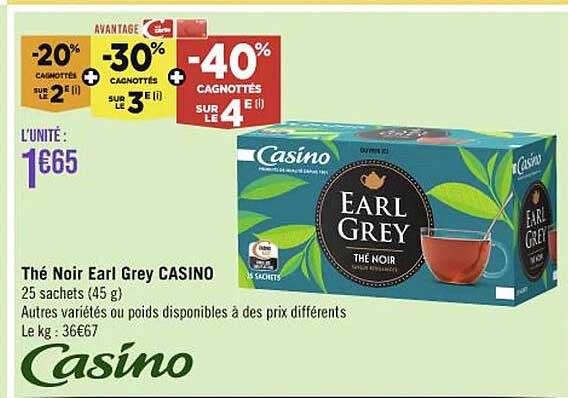 thé noir earl grey casino