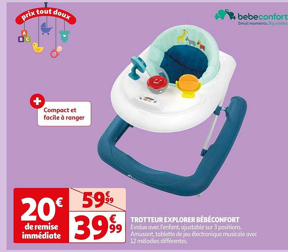 trotteur explorer bébéconfort